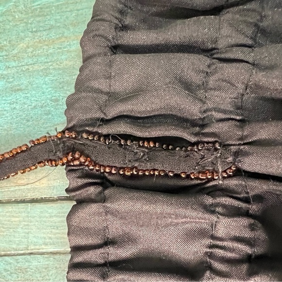 Tristan & Iseut Beaded Bohemian Crop Top Size Medium - Picture 6 of 15